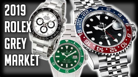 rolex grey market 2019|Rolex price crash.